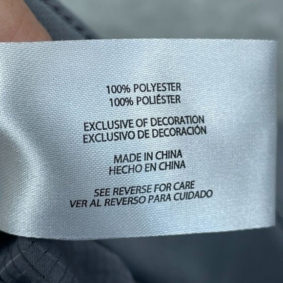 Banana Republic Mens Gray Straight-Fit Pants Size 38x34 a0886 - Picture 4 of 6